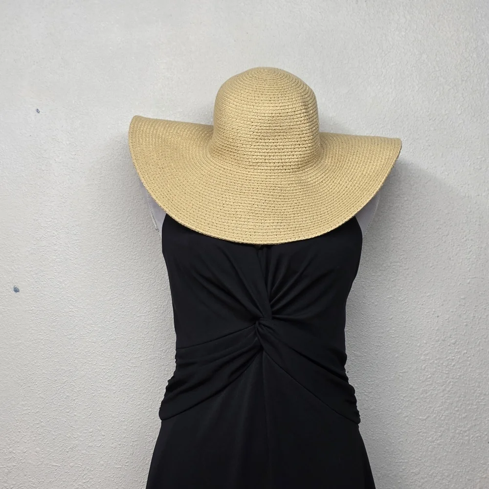 J. Crew Tan Wide-Brim Hat